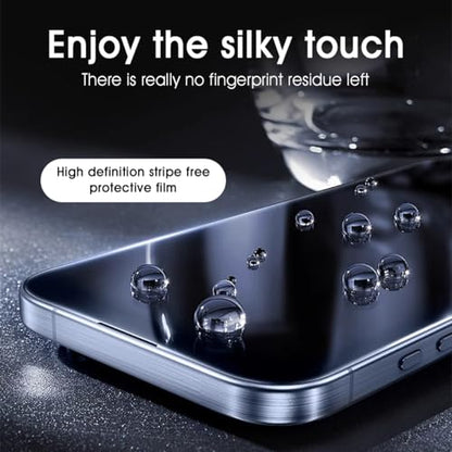 3 Pack Privacy Screen Protector for iPhone 11 6.1 Inch with 3 Pack Camera Lens Protector, Anti Spy Tempered Glass Film, Anti-Scratch, Touch Sensitive, Case Friendly