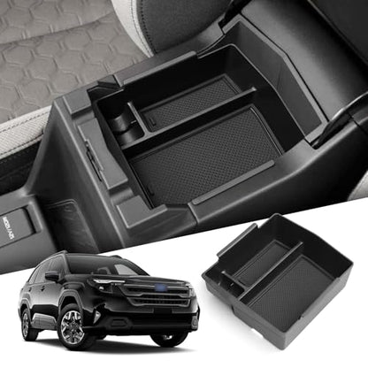 smabee Center Console Organizer Tray for Subaru Forester 2025 2026 - size: Armrest Storage Insert Box