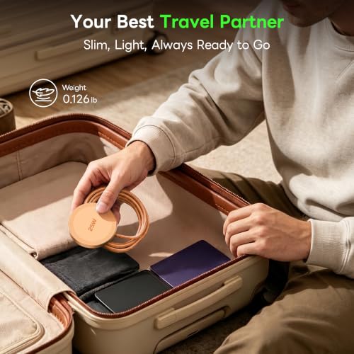 MagSafe 25W Magnetic Wireless Charger Fast Charging Pad for iPhone - color: Orange