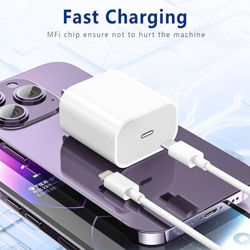 USB C to Lightning Cable 3FT [Apple MFi Certified] 2Pack - size: 3FT