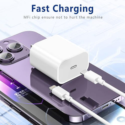 USB C to Lightning Cable 3FT [Apple MFi Certified] 2Pack - size: 3FT