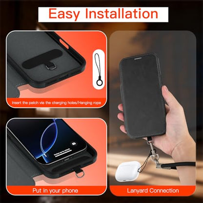 Wallet Phone Case Crafted for iPhone 16 Pro Max Gray | PU Leather Phone Case Flip Cover Wrist Strap Card Holder Slots - color: Gray-2, size: iPhone 16 Pro Max
