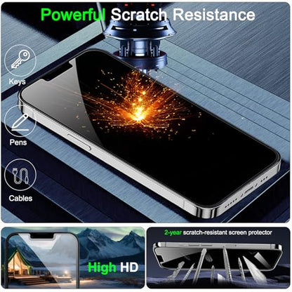 1 Pack for iPhone 14 Plus Privacy Screen Protector, Anti Spy Private Tempered Glass Film, 9H Hardness, Case Friendly - size: iPhone 14 Plus 6.7 Inch