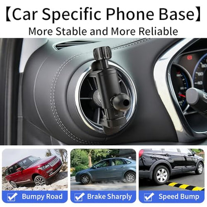 Car Magnetic Phone Holder for Chevrolet Blazer 2019-2025，Camaro 2010-2015，Chevy HHR 2006-2011 Interior Circle Air Vent Accessories Cell Cellphone Mount Magnet Mobile Cradle Screen Charging Stand
