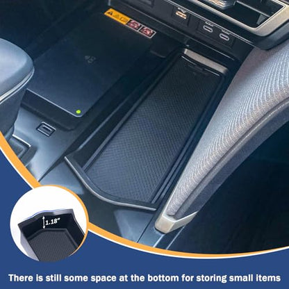 TOPINSTALL Premium Front Center Console Tray for 2025 2026 Toyota Camry - color: Front Console Tray