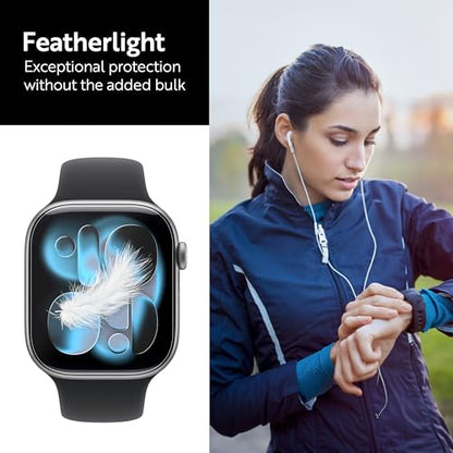 ArmorSuit 6 Pack for Apple Watch Series 11 42mm, Series 10 (42mm) Matte Screen Protector Anti-Glare MilitaryShield TPU Film - Made in USA - size: Matte 42mm