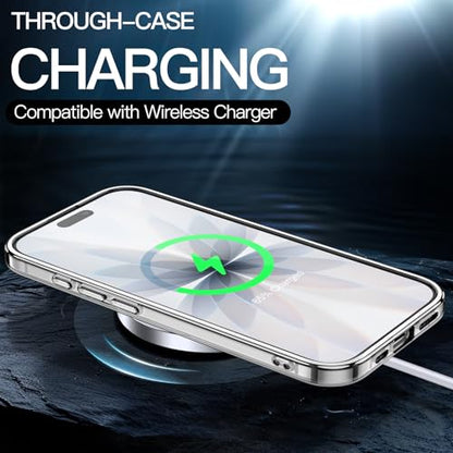 JETech Case for iPhone 17, Anti-Yellowing, Clear | Shockproof Protection, Scratch Resistant Hard PC Back, Durable Transparent TPU Bumper - color: Clear, size: iPhone 17
