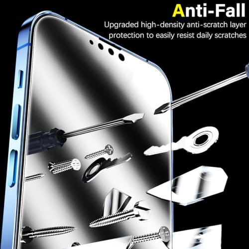 360 Degree Privacy Screen Protector for iPhone 17e/16e/14/13/13 Pro - color: Black-iPhone 17e/16e