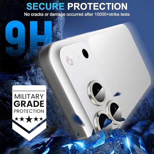 Suoman 2-Pack for iPhone 17 Pro / 17 Pro Max Camera Lens Protector -Grey - color: Grey