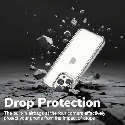 for iPhone 14 Pro Max Clear Bumper Frame No-Back Case, Slim Fit Ultra-Light Anti-Yellowing Transparent Protection Heat Dissipation Bezel Phone Cover Case 6.7" - color: Clear, size: iPhone 14 Pro Max