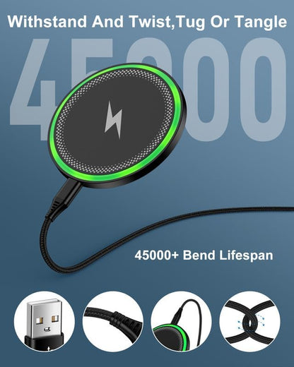 Wireless Charger Samsung Galaxy, Cargador Inalmbrico for Sam Sung S26 Ultra - color: Wireless Charger-Black