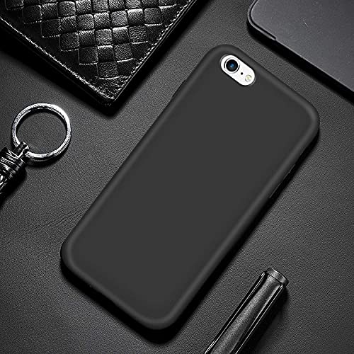 LRK Ultra Thin Black Case Compatible: Slim, Soft, and Flexible (NOT Hard) [Matte Finish] Protective Black Phone Cover - Matte Black (iPhone 6/ iPhone 6s) - size: iPhone 6/ iPhone 6s