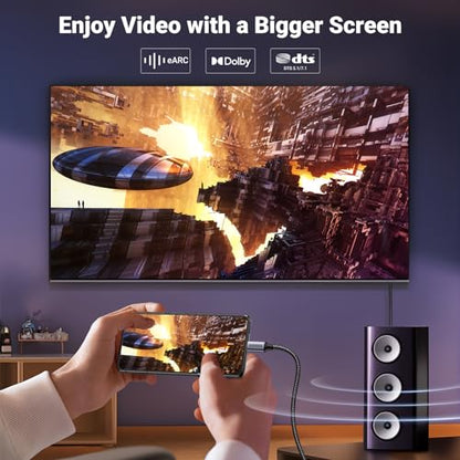 UGREEN Unidirectional USB C to DisplayPort 1.4 Cable 8K@60Hz 4K@240Hz 6.6FT - size: 6.6FT