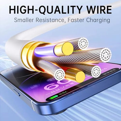 Gartmost for USB C to Lightning Cable, 5Pack [MFi Certified, 6.6FT*5] - size: 6.6ft+6.6ft+6.6ft+6.6ft+6.6ft