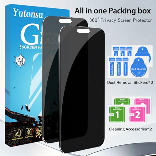 360 Degree Privacy Screen Protector for iPhone 17 6.3-Inch - size: iPhone 17