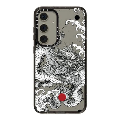 CASETiFY for Galaxy S24+ Case - Impact | 8.2 ft. 4x Military Grade Drop Protection | Power Dragon | Black - color: Power Dragon, size: Galaxy S24+ (6.7")