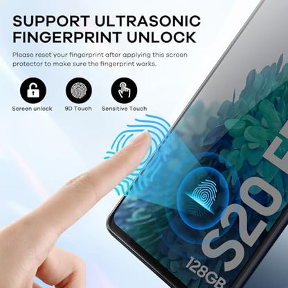 4+4 for Samsung Galaxy S20 FE 5G Screen Protector Camera Lens Protector - size: Galaxy S20 FE