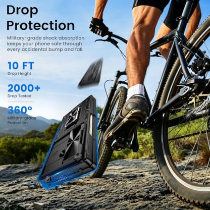 VEGO for Galaxy Z Fold 8 Ultra Case with Belt Clip Holster A-Black - color: A-Black, size: Galaxy Z Fold 8 Ultra