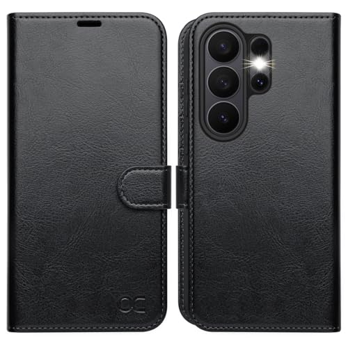 OCASE for Samsung Galaxy S26 Ultra Wallet Case, Card Holder, Black | RFID Blocking, Kickstand, Magnetic Closure, PU Leather Flip Folio, Shockproof TPU Shell, Protective Phone Cover (6.9") 2026 - color: Black, size: Samsung Galaxy S26 Ultra