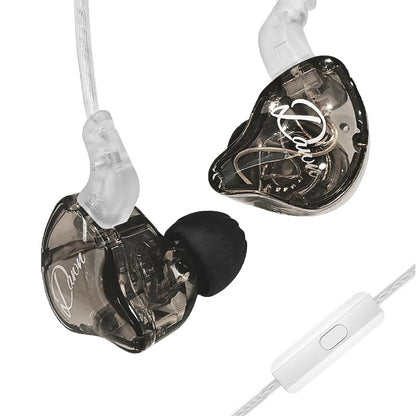 KZ Dawn IEM Earphones for Musicians, 3.5mm In-Ear Monitor Headphones with Mic, Noise Isolating Wired Earbuds for Studio, Gaming & All-Day Wear - size: 3.5mm With Mic