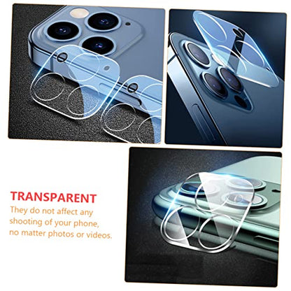 Angoily 3pcs Camera Lens Protectors Scratch-resistant Easy Installation No Fingerprint Bubble Compatible Lens Film Pastes