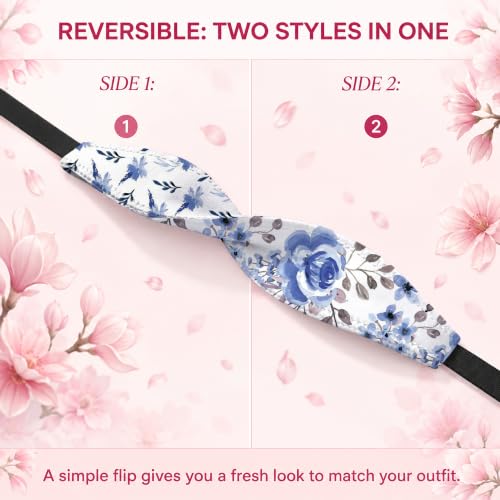 Switchbands Aesthetic Flower Phone Grip Strap – Reversible Floral Phone Strap, Arthritis Friendly, Anti-Theft Security, Wireless Charging Compatible, Universal Cell Phone Grip – Laurel Canyon - color: Laurel Canyon, size: Pack of 1