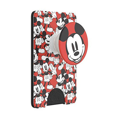 PopSockets Adhesive Phone Wallet with Grip- Mickey Classic