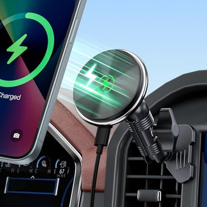 Kaishengyuan Car Vent Wireless Charger Phone Mount for 2021-2026 Ford F-150 - size: Charging-Magnetic