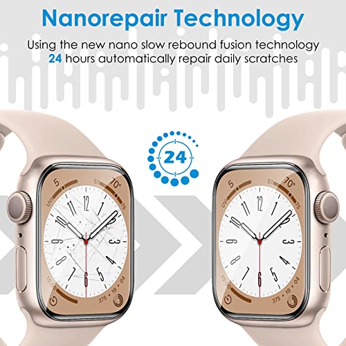 UniqueMe 6 Pack for Apple Watch 40mm SE 3/SE 2/SE Screen Protector - size: 40mm