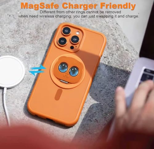 MagSafe Phone Grip, Orange - color: Orange
