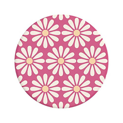 PopSockets Phone Grip with Expanding Kickstand, Floral & Nature PopGrip - Daisy Mod Pink - color: Daisy Mod Pink