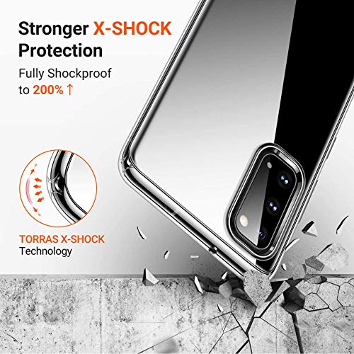 Cover for TCL 30 SE (6.52") with [2 X Tempered Glass Protective Film], [Ultra-Thin Clear Soft TPU Shockproof Case] Anti-Yellow Phone Case for TCL 30 SE - Clear