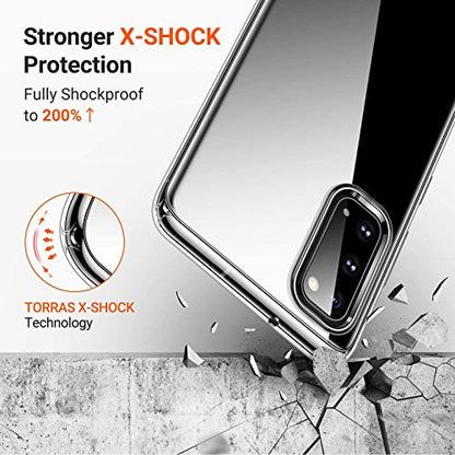 Cover for TCL 30 SE (6.52") with [2 X Tempered Glass Protective Film], [Ultra-Thin Clear Soft TPU Shockproof Case] Anti-Yellow Phone Case for TCL 30 SE - Clear