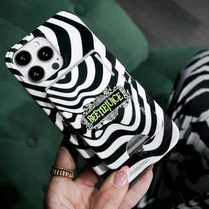 VELVET CAVIAR compatible with MagSafe Wallet - Magnetic Card Holder Wallet for iPhone 12/13/14/15 (Beetlejuice It's Showtime) - color: Beetlejuice It's Showtime