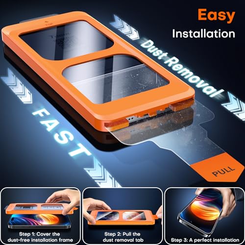 TOCOL for iPhone 16 Screen Protector, Clear - color: Clear