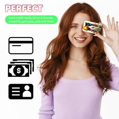 Phone Credit Card Holder Stick on, Cell Phone Pocket Self Adhesive Stretchy Stick on Wallet ID Credit Card Case Pouch Sleeve with Flap for All Smartphones, Drift Bottle Flowers - color: Drift Bottle Flowers