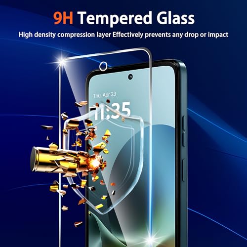 (3+2 Pack) Designed for Motorola Moto G 5G 2026 & Moto G Play (2026) Tempered Glass Screen Protector + Camera Lens Protector,[3D Touch][Bubble-Free][Anti-Scratch] - size: Moto G 5G 2026 / Moto G Play 2026