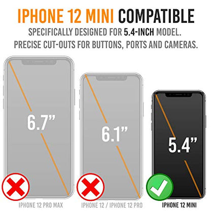 Alpatronix Battery Case for iPhone 12 Mini and iPhone13 Mini (5.4 inch), Slim Portable Protective Extended Charger Cover with Wireless Charging, Lightning Input, CarPlay - Matte Black - size: iPhone 12 mini & iPhone 13 mini (5.4 inch)