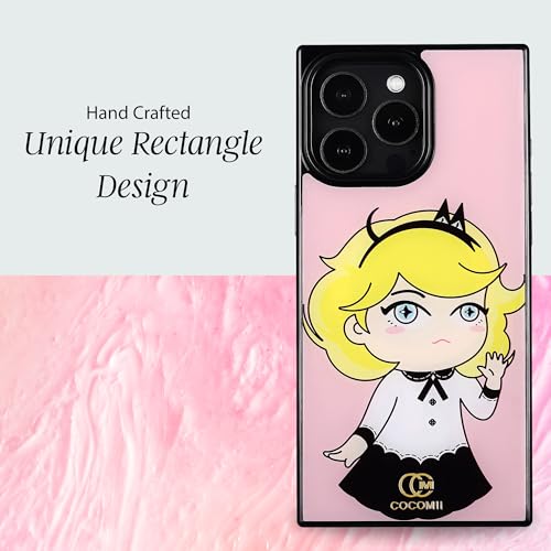 COCOMII Rectangle for iPhone 15 Pro Max Case, Blush Monochrome Coco&MII | Compatible with MagSafe Wireless Charging, Shockproof 10ft Drop Protection, Camera & Screen Protection, Premium Glossy Finish - color: Blush Monochrome Coco&Mii, size: iPhone 15 Pro