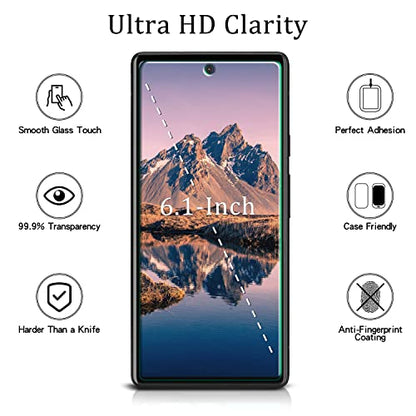MAYtobe 2 Pack Tempered Glass For Google Pixel 6a 5G Screen Protector - color: Transparent