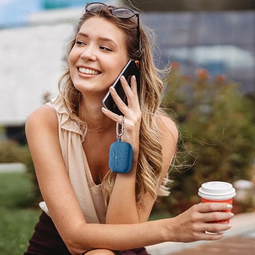 Lerobo for AirPods Pro 3 Case, Flower Engraved Soft Silicone Cover, Blue - color: A-Blue, size: AirPods Pro 3