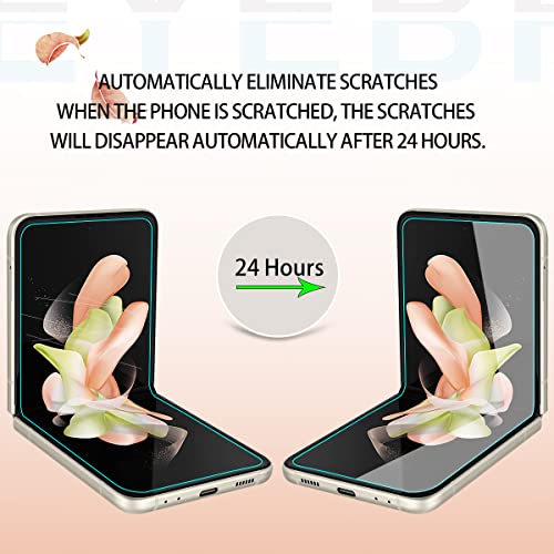 Galaxy Z Flip 4 5G Screen Protector + Camera Lens Protectors, [2+2 Pack] Full Coverage Screen Protector for Galaxy Z Flip 4 [Case-Friendly][Anti-Shatter][3D Glass] - size: Galaxy Z Flip 4 5G