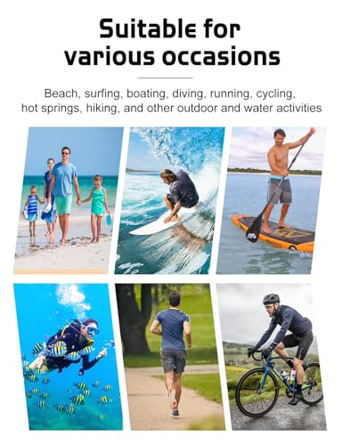 Fizzest Cell Phone Waterproof Protector Pouch for Swimming Floating，Beach Vacation Essentials,Fanny Packs for Women and Men，Phone Bag Case，Compatible with iPhone Black