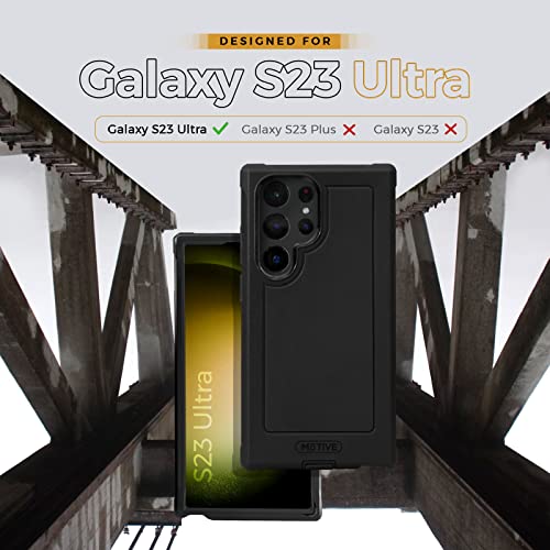 MOTIVE Heavy Duty Case for Samsung Galaxy S23 Ultra, Military Grade | 6.7" - size: Samsung Galaxy S23 Ultra