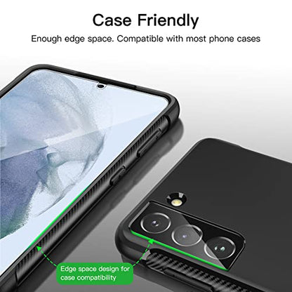 JETech Screen Protector for Samsung Galaxy S21 Plus, 2+2 Pack - size: Galaxy S21 Plus