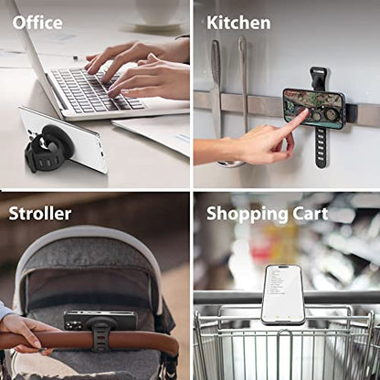 Bone Magnetic Gym Phone Mount, MagSafe Workout Phone Holder + Mag Sticker