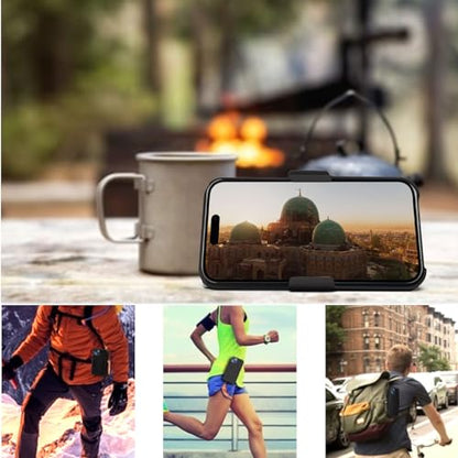 for iPhone 15 Stand Case, Belt Clip Holster Screen Protector-Black | Camera Lens Protector, Swivel Kickstand Holder, Slim Shell Pouch Full Body Protective, Rugged Shockproof Cell Phone Cover - size: iPhone 15