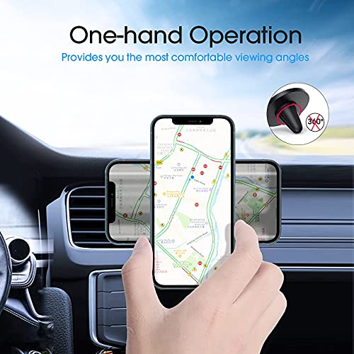 TechMatte MagGrip Car Vent Mount, Magnetic Air Vent Smartphone Holder