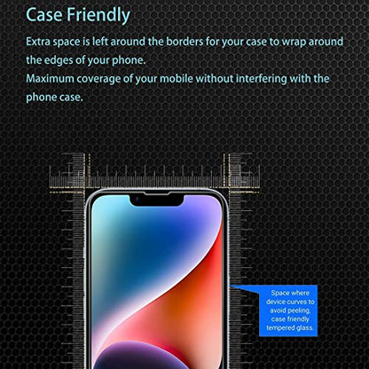 2+1+2 Pack Screen Protector for iPhone 14 - size: iPhone 14 2+1+2PCS