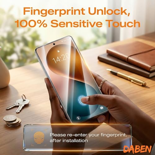 DABEN (2 Pack Align-X Screen Protector for Samsung Galaxy S26 - size: for Galaxy S26